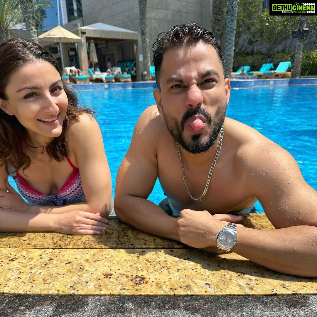 Soha Ali Khan Instagram - Bye bye dubai 📸 inaaya