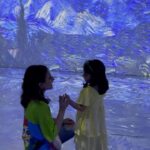Soha Ali Khan Instagram - But I could have told you Vincent, this world was never meant for one as beautiful as you ... #starrystarrynight #vangogh360mumbai @vangogh360.india thank you @nikhilchinapa @pearls.world !!