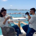 Soha Ali Khan Instagram - Chilling #likeamanta on our way back home with @mantaair @kandima_maldives