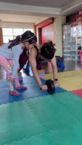 Soha Ali Khan Instagram - Since it’s Mother’s Day this weekend my workout video has to include my favourite little photo (video) bomber who makes my home workouts a little bit more feisty and fun - she reminds me that my goal isn’t to look good ( or just to look good) it’s also to be strong and fit enough to play with her many many years from now ! #mothersday #workout