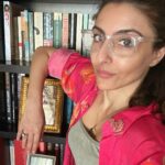 Soha Ali Khan Instagram – What’s your favourite non-fiction book? I don’t own all of mine but here are the seven I could reach on my bookshelf! 25 pages of reading a day helps to fight stress, relax your mind, increase your self-esteem and improve your sleep!#books #bookstagram #reading #booked