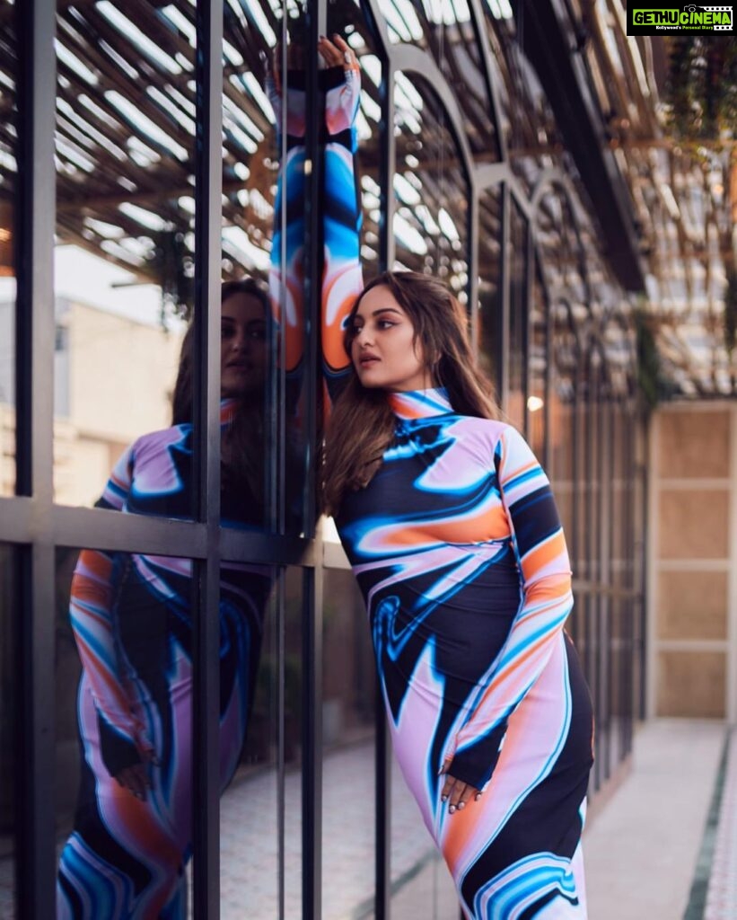 Sonakshi Sinha Instagram - Everythings so warped… just like my outfit 😜