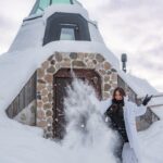 Sonakshi Sinha Instagram - Winter wonderland? Nope… its @apukkaresort! Coziest cabin, lots of snow, reindeer love, furry horses, tents that keep you warm and the best coffee… cant wait to be back!!! @ourfinland @visitrovaniemi #VisitFinland 📸: @roliveira33 Apukka Resort Rovaniemi