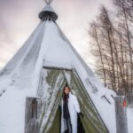 Sonakshi Sinha Instagram - Winter wonderland? Nope… its @apukkaresort! Coziest cabin, lots of snow, reindeer love, furry horses, tents that keep you warm and the best coffee… cant wait to be back!!! @ourfinland @visitrovaniemi #VisitFinland 📸: @roliveira33 Apukka Resort Rovaniemi