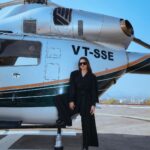 Sonakshi Sinha Instagram - Stylist: what new prop can we use for pictures today? Me: helicopter chalega? 😂😂 #Dahaadonprime