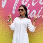 Sonal Chauhan Instagram - Happy Holi 🎨🎨🎨🎨 This was BEFORE the madness ….. 🎨🎨🎨🎨 Do you want to see the AFTER ??? . . . . . . . . . . . . . . #love #sonalchauhan #holi #festival