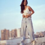 Sonal Chauhan Instagram - Which one is better ? 1 or 2? . . . . . . . . . . . . . . . . . . . . . . . . 📸 @dieppj #love #sonalchauhan #friends #sun #shadow #color #sunday #gold