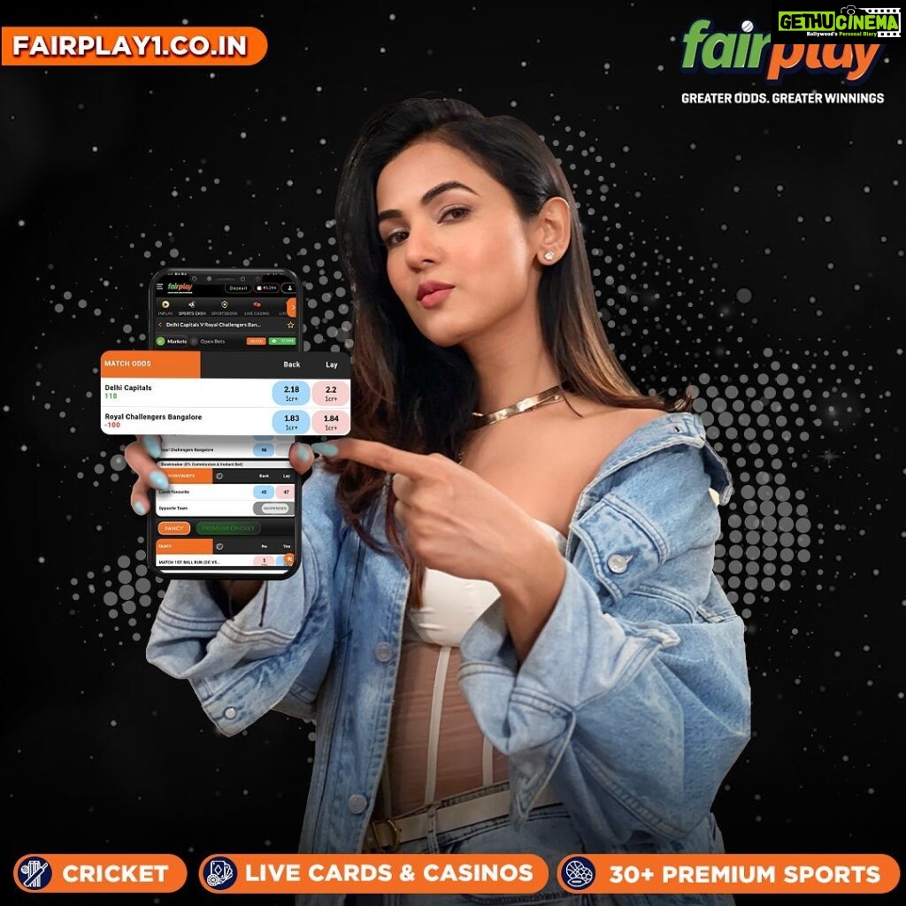 Sonal Chauhan Instagram - #ad Use Affiliate Code SONA300 to get a 300% first and 50% second deposit bonus. IPL is in an exciting second half, full of twists and turns. Don't miss out on placing bets on your favourite teams and players only with FairPlay, India's best sports betting exchange. 🏆🏏 Make it big by betting on your favorite teams and players. Plus, get an exclusive 5% loss-back bonus on every IPL match. 💰🤑 Don't miss out on the action and make smart bets with FairPlay. 😎 Instant Account Creation with a few clicks! 🤑300% 1st Deposit Bonus & 50% 2nd Deposit Bonus, 9% Recharge/Redeposit Lifelong Bonus/10% Loyalty Bonus/15% Referral Bonus 💰5% lossback bonus on every IPL match. 👌 Best Market Odds. Greater Odds = Greater Winnings! 🕒⚡ 24/7 Free Instant Withdrawals Setted in 5 Minutes Register today, win everyday 🏆 #IPL2023withFairPlay #IPL2023 #IPL #Cricket #T20 #T20cricket #FairPlay #Cricketbetting #Betting #Cricketlovers #Betandwin #IPL2023Live #IPL2023Season #IPL2023Matches #CricketBettingTips #CricketBetWinRepeat #BetOnCricket #Bettingtips #cricketlivebetting #cricketbettingonline #onlinecricketbetting