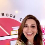 Sonali Bendre Instagram - On this Day of Happiness, I couldn’t be more overjoyed that my book club has completed 6 years. As you all know, I’m happiest when I’m with my books, and today was the perfect day to start my book club journey. Happy 6 years to all the members!❤️ @sonalisbookclub #FoundMyHappy