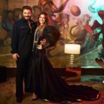 Sonali Bendre Instagram – Guests of Honour

Sonali Bendre and Goldie Behl dazzle on the sets of ‘Satrangi’ – a cinematic celebration of Pride through couture. 
@iamsonalibendre @goldiebehl

Styling: @mohitrai
Assisted by: @shubhi.kumar
Photography: @rohnpingalay 
Production: @akanshamaheshwari__
Make up: @divyachablani15 
Jewellery: @renuoberoiluxuryjewellery
Location: @thecharcoalproject
Decor: @thedramaqueen2012

#satrangi #pride #pridemonth #pridecampaign #pride2023 #sonalibendre #celebration #colours #glory #fashion #flamboyance #drama #details #identity #community #fashionforward #original #abujanisandeepkhosla #gulabobyabusandeep #abujani #sandeepkhosla