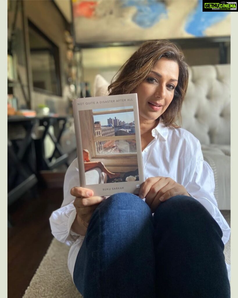 Sonali Bendre Instagram - It's time to jump right in to our next book of the month for 2023. Penned by Buku Sarkar, a writer and photographer, 'Not Quite A Disaster After All' is a debut fiction novel about the thin line between self-destruction and survival. It is also about how our expectations from life shift and change... how they can be pushed in the most unpredictable ways. It is, equally, about falling in love with a person, a city, or the alluring, exciting promise of the new. The narration mainly revolves around the story of 2 women who muster all their resolve to make their way in the world, while seeking their identity. 'I started writing these stories twelve years ago. I had warned myself back then: Don’t expect any results. Still ten years have passed, it’s a running tragedy of my life. Always a decade behind in realizations. But here it is, my first book, an ode to two cities: New York and Calcutta: One, where I was born; One, where I grew up.’ - Buku Sarkar The synopsis of this book has got us really excited and we can't wait to get started on it. Hoping to see you all at the #SBCBookDiscussion ✨️ #SBCBookOfTheMonth #DebutNovel #Bookstagram #February #Books