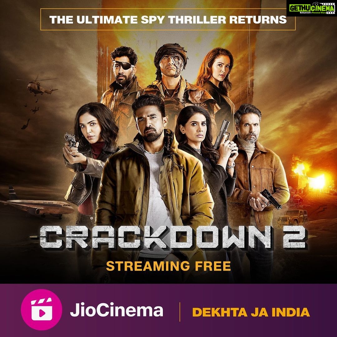 Sonali Kulkarni Instagram - The mission has commenced! Episodes 1 & 2 of #Crackdown2 are now live. Streaming free only on @officialjiocinema. Link in bio. #Crackdown2OnJioCinema @lakhiaapoorva @saqibsaleem @shriya.pilgaonkar @freddy_daruwala @waluschaa @ankurbhatia @hemant__kher @rashmiagdekar #IqbalKhan