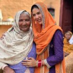 Sonam Bajwa Instagram - Met her on the sets of #goddaygoddaychaa She reminded me of my Bibi ❤️ in fact she resembled her so much 🥺 My Bibi if she was with us today would have loved watching this film for sure. Godday Godday Cha releasing worldwide on 26th May 2023
