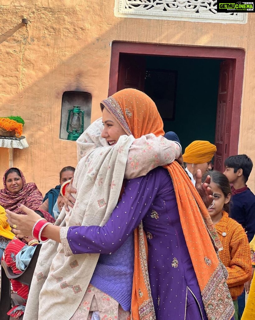 Sonam Bajwa Instagram - Met her on the sets of #goddaygoddaychaa She reminded me of my Bibi ❤️ in fact she resembled her so much 🥺 My Bibi if she was with us today would have loved watching this film for sure. Godday Godday Cha releasing worldwide on 26th May 2023