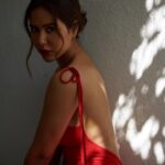 Sonam Bajwa Instagram - Still not over this day and shoot and of-course this dress Hair make up and styling by me Clicked by my forever fav @aviraj