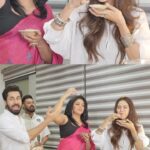 Sonam Bajwa Instagram - Boys vs Girls of Carry on Jatta 3 , Golgappe competition 😂 😂😂😂😂 Any guesses who won??? Carry on Jatta 3 in Cinemas on 29th June 🤍