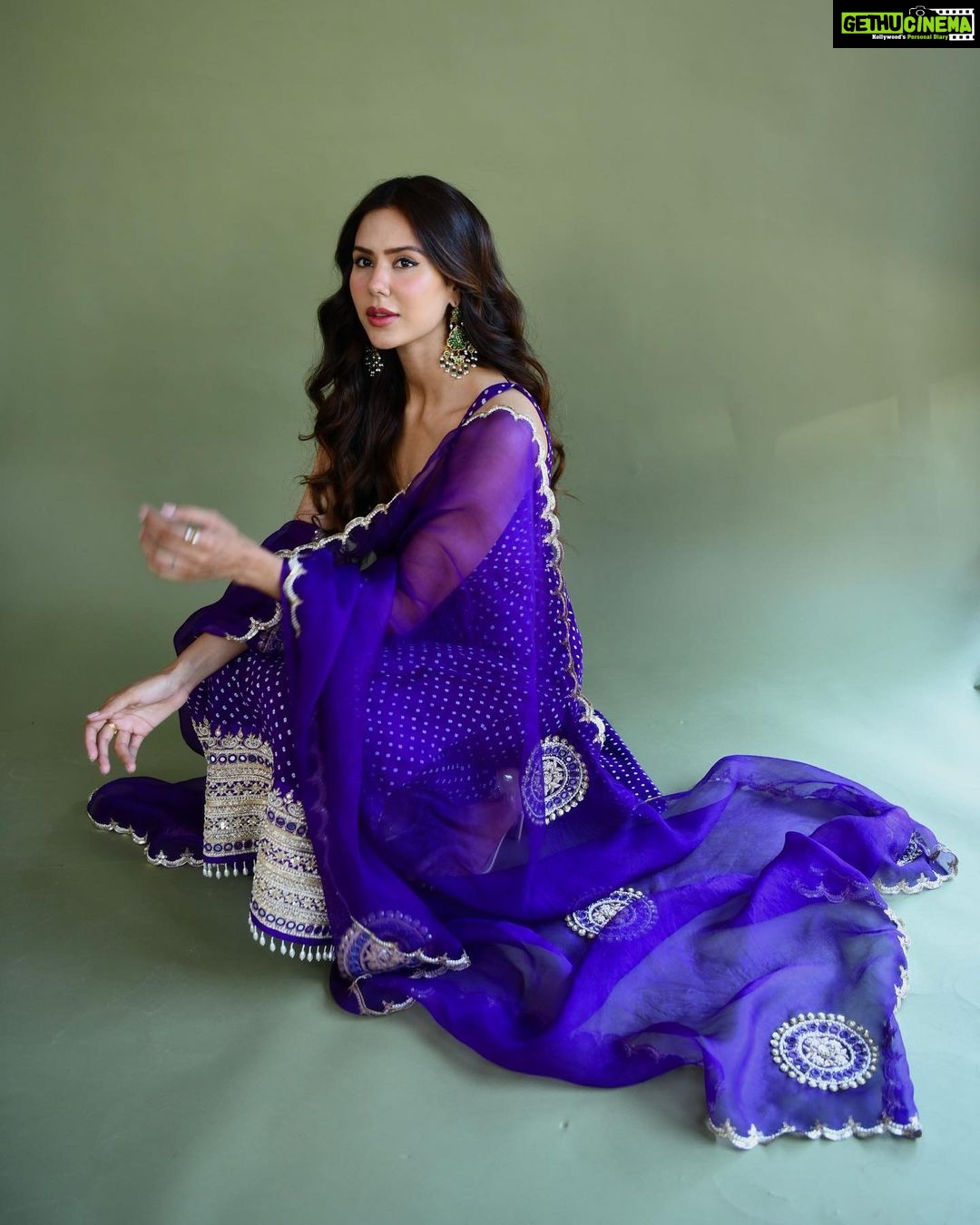 Sonam Bajwa Instagram - For the promotions of ‘Entertainers’ tour at @kapilsharmashow Wearing @anjanabohra_official Make up @bhavyaarora Hair @sahilmore_hair Photographer @rishabhkphotography Styled by me 🤎