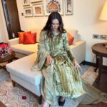 Sonam Bajwa Instagram - Wearing @kritikadawarofficial Hair @hairbyharrybajwa Make up n styling by me 🤎