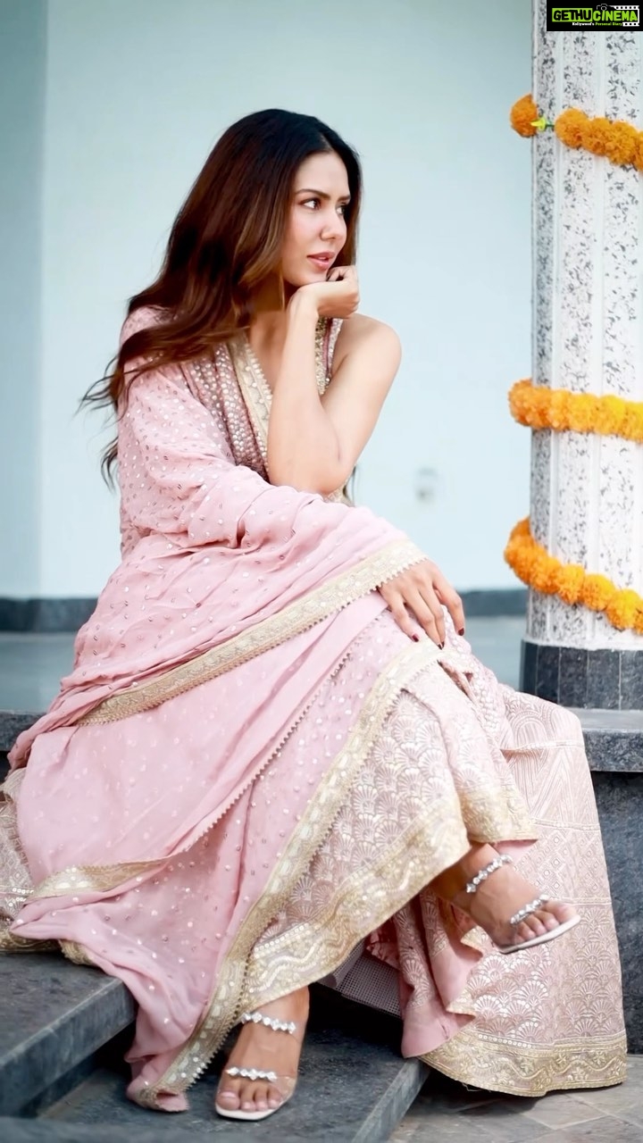 Sonam Bajwa Instagram - Stepping into the wedding season with @charleskeithofficial gem encrusted heels. Explore their exclusive range of shoes & bags to compliment your already perfect outfit. #CharleKeithCelebrates #CharlesKeith_In @apparelgroupofficial @apparelgroupindia