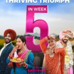 Sonam Bajwa Instagram - Godday Godday cha entered 5th week today ❤️❤️❤️ If you haven’t watched it yet, book your tickets now. And bahut Bahut Dhanwaad tuhade pyaar layi 🙏🏼🙏🏼🙏🏼🙏🏼
