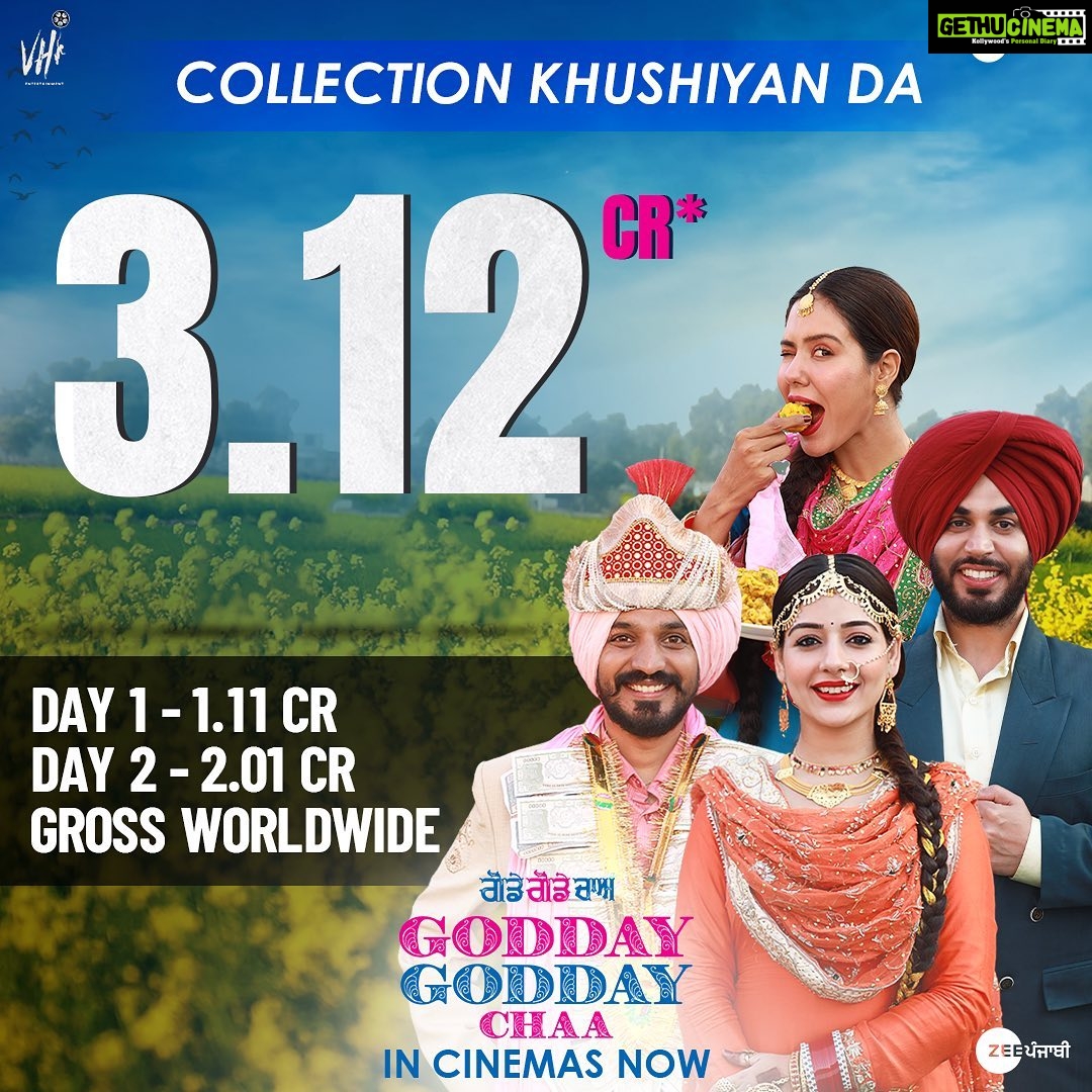 Sonam Bajwa Instagram - Shukar 🙏🏼🙏🏼🙏🏼 #goddaygoddaychaa in cinemas now. ❤️❤️❤️❤️❤️❤️