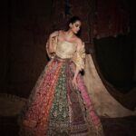 Sonam Kapoor Instagram - Wearing and representing my fairy godfathers @abujanisandeepkhosla who were the first people to ever dress me for my very first appearance. This lehenga is also seen at the fabulous @nmacc.india It has 20 unique panels of embroidery representing 25 years of the brilliant @abujani1 and @sandeepkhosla . Love you both ❤️ Style @rheakapoor @abhilashatd Earrings @amrapalijewels Beauty @namratasoni Hair @bbhiral 📸 @thehouseofpixels BKC