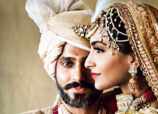 Sonam Kapoor Instagram - Happy love day @anandahuja you’re my everything… I’m so happy Vayu got your eyes.. besides being beautiful they are also the kindest. #everydayphenomenal #valentinesday 👑 ❤️