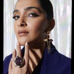 Sonam Kapoor Instagram - "You gotta have style. It helps you get down the stairs. It helps you get up in the morning. It’s a way of life." — Diana Vreeland Outfit : @antithesis.in (custom) Bag : Vintage Earrings : @isharya (custom) Ring : @tarafinejewellery Boots : @stuartweitzman Beauty : @namratasoni Photography : @thehouseofpixels @vaishnavpraveen Styling : @rheakapoor @manishamelwani @sanyakapoor Styling intern : @kasliwalriddhi @sudarshana.darnal #purple #melatonin #vickszzzquilnatura #customdress #aubergine