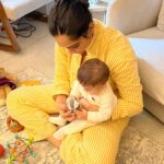 Sonam Kapoor Instagram - 6 months of my Vayu. The best job in the world.. my biggest blessing.. love you my darling boy.. your papa and me couldn’t have asked for more. #6monthsold #6monthspostpartum #vayusparents #everydayphenomenal India