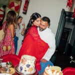 Sonam Kapoor Instagram - My two beautiful boys, friends, cake, champagne, oysters, caviar and the perfect summer day! What more can a girl in red dress ask for her birthday. Thank you to everyone who wished me and to the universe for giving so bountifully. #everydayphenomenal #vayusparents #9thjune #gemini #birthdaygirl Notting Hill, London