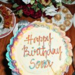 Sonam Kapoor Instagram - My two beautiful boys, friends, cake, champagne, oysters, caviar and the perfect summer day! What more can a girl in red dress ask for her birthday. Thank you to everyone who wished me and to the universe for giving so bountifully. #everydayphenomenal #vayusparents #9thjune #gemini #birthdaygirl Notting Hill, London
