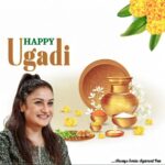 Sonia Agarwal Instagram - Happy ugadi to All and May this New Year brings with it a pot of full of luck and joy for you and your family❣️💙...... @soniaaggarwal1 #happyugadi #soniaagarwal #SoniaAgarwal #festival #ugadi #love