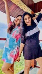 Sonu Gowda Instagram - A little bit of childhood that never be lost with her❤️😍❤️😍❤️😍❤️😍❤️ Wild Planet