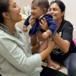 Sonu Gowda Instagram - Having the best time in the world !! ❤️😍 #baby #babygirl #laugh #cutenessoverload #❤️ Bangalore, India