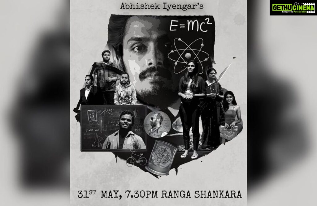 Sonu Gowda Instagram - I remember my director @abhishek_iyengar1 saying ‘THE STAGE IS YOURS’ getting back to the stage on May 31st in rangashankara at 7.30pm, so doing promotion guru we just have 7days left, e=mc2 yenu, e Kishore yaaru, department na score card nivve bandu helbeku.. I’m waiting by the way you know the place now see you on 31st😆 RANGASHANKARA