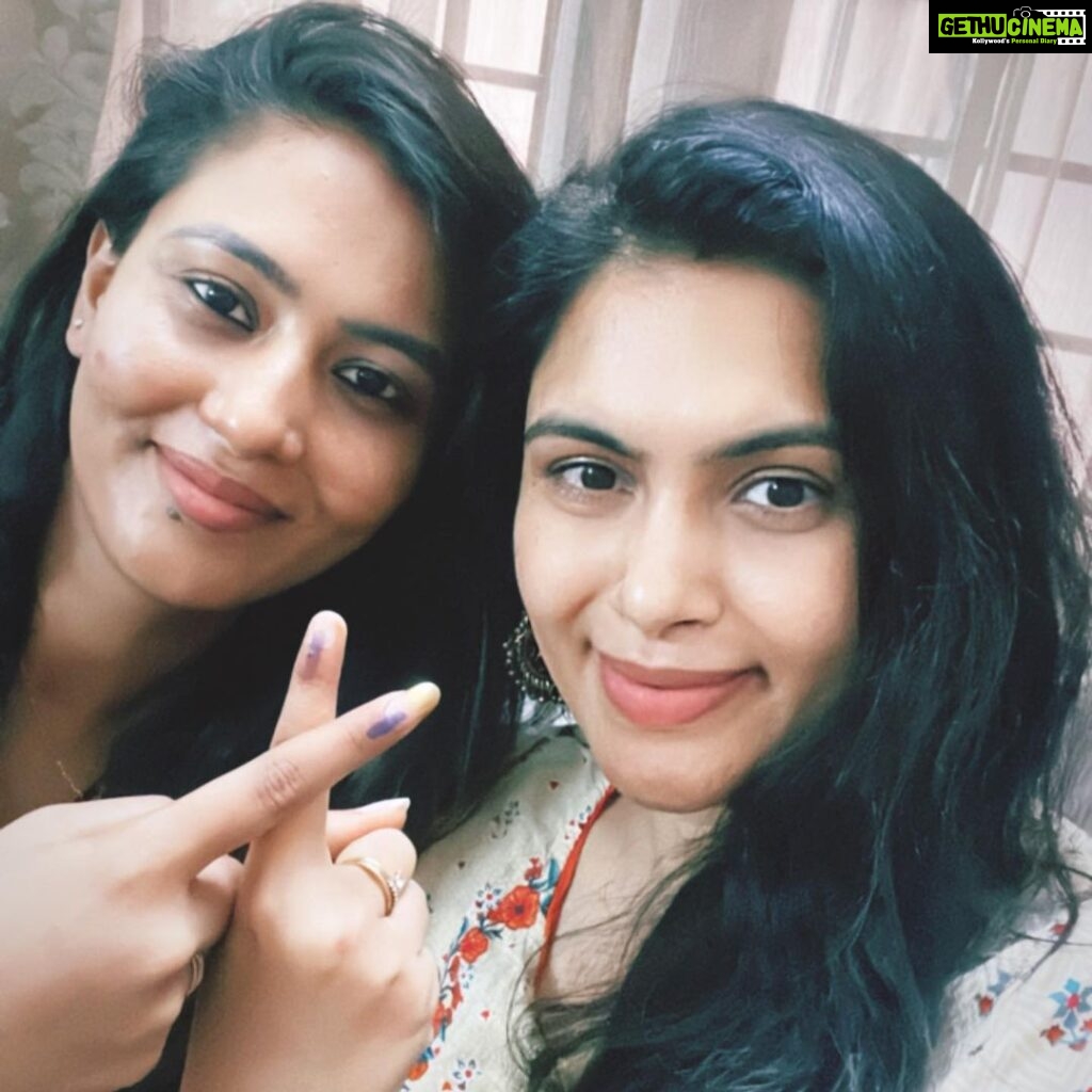 Sonu Gowda Instagram - We did our duty, did you? #karnatakaelections2023 Padmanabhanagar