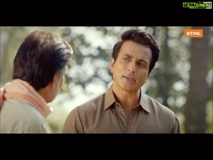 Sonu Sood Instagram - Kisan ab piche nahin rahega #parivartan #transformation @stihlindia