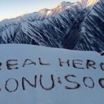 Sonu Sood Instagram - Somewhere in Himalayas. These pictures made my day ❤️. Humbled 🙏 My Inspiration…Indian Army🇮🇳 #indianarmy #himalayas