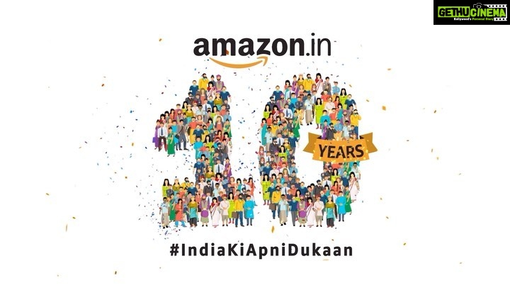 Sonu Sood Instagram - Amazon has helped me fulfill all my shopping and entertainment needs. For a quick fix on a busy day I know I can rely on them. Didn’t realize till now that it’s been a decade. Makes me think about countless sellers, delivery partners and employees who work in the background to get those brown boxes to us. This feels like a personal journey too. Congratulations to everyone who we never meet but rely on with completely. #IndiaKiApniDukan