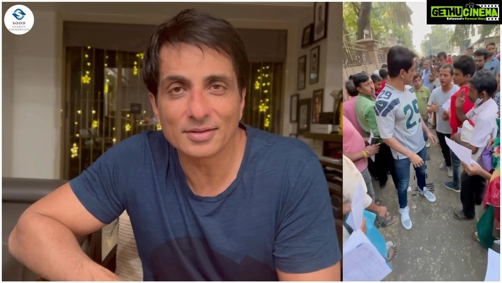 Sonu Sood Instagram - The year may be ending but there is no end to doing good. Changing someone's tough situation can change your life - trust us, it really works! Start the new year by serving humanity. Let's do this together. Click on the link in bio. Share this video as much as possible. #SoodCharityFoundation #2023 #HappyNewYear @sood_charity_foundation
