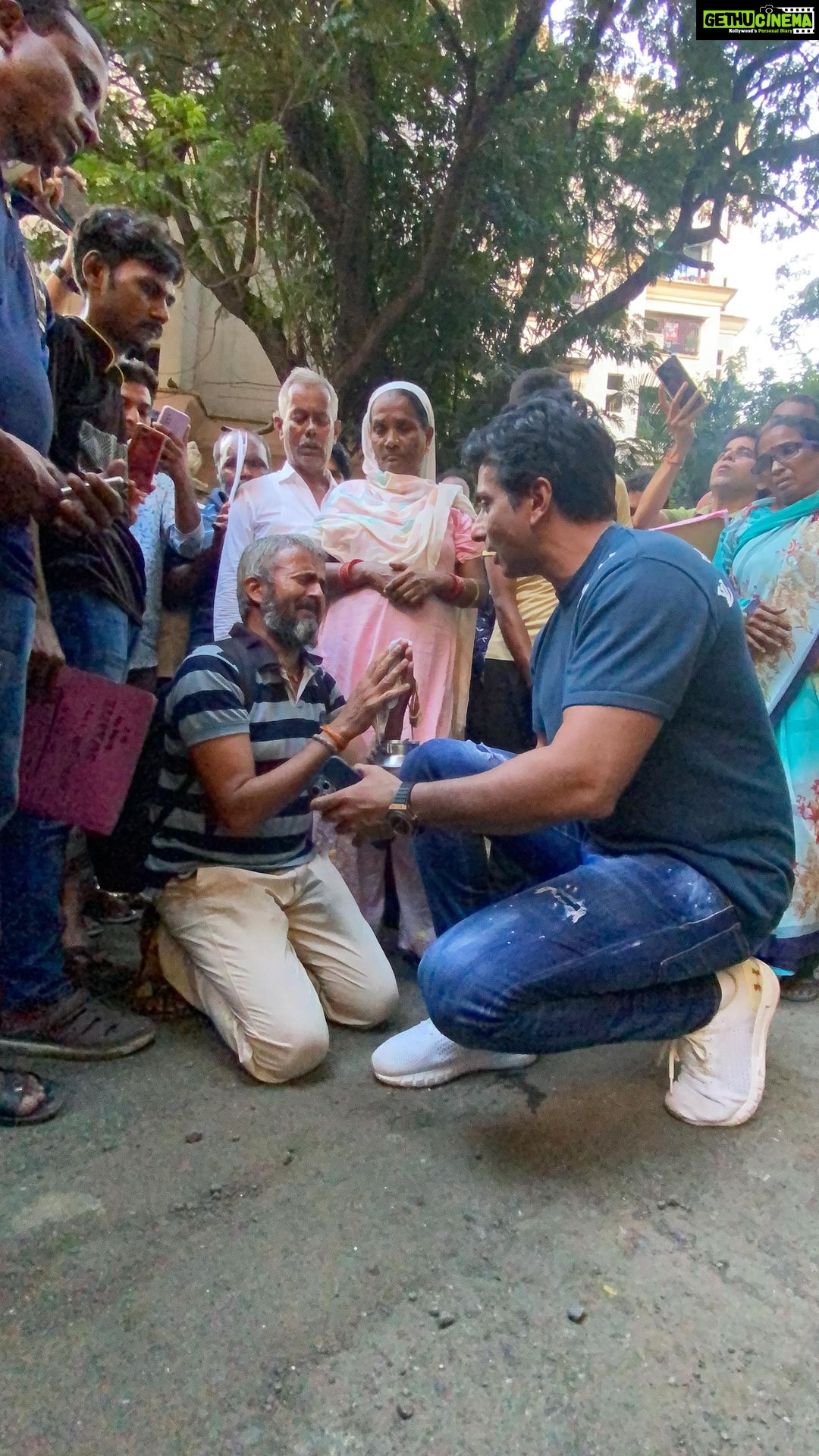 Sonu Sood Instagram - There was a time when I would video call my parents to check on their well being. Now , I do the same.. with my new family. May The almighty give me strength and perseverance to take care of them..