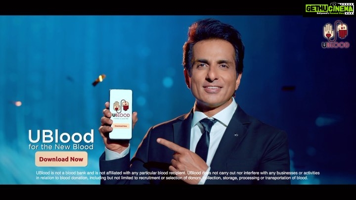 Sonu Sood Instagram - Don’t wait to get rich or famous to serve humanity; download UBlood app! Save lives. @ublood_com #UBloodfornewblood #blood #donor #savelives Download here- https://onelink.to/fb9ky7