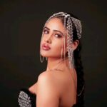 Sony Charishta Instagram - #🖤👑 . . . . . . . . . . . . . . . @stylebyshree @satishiyerphoto @puchi.photography #actress #trending #viral