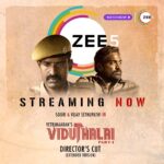 Soori Instagram - Watch the Uncut, Unseen and Unbelievable Extended Version of #ViduthalaiPart1, Director’s cut and Theatrical Version Streaming Now on ZEE5 #VetriMaaran @actorvijaysethupathi @soorimuthuchamy @rsinfotainment @bhavanisre @chetan_k_a @r.velraj.isc @dirrajivmenon @gauthamvasudevmenon #GrassRootFilmCompany @sonymusic_south #Viduthalai #ViduthalaiOnZEE5 #VetriMaaransCutOfViduthalai #ExtendedVersionOfViduthalai #ZEE5Tamil