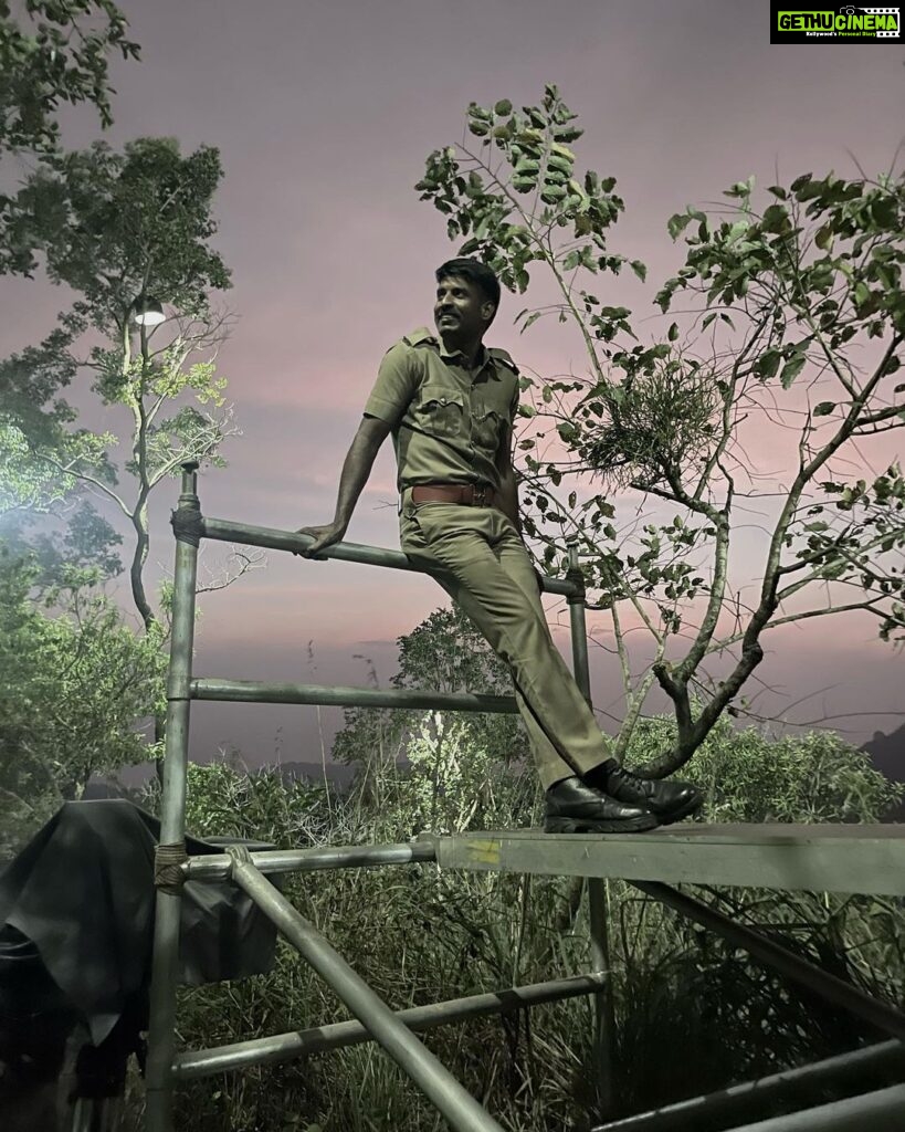 Soori Instagram - Not a Studio… A real Jungle #viduthalai #shooting spot