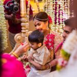 Soundarya Rajinikanth Instagram - Thank you so much dearest sirs for making me feel so lovely on my wedding day .. Abu jani ji & Sandeep ji !!!! ❤️❤️❤️🙏🏻🙏🏻🙏🏻 saree tulsi silks ... thank you so much !