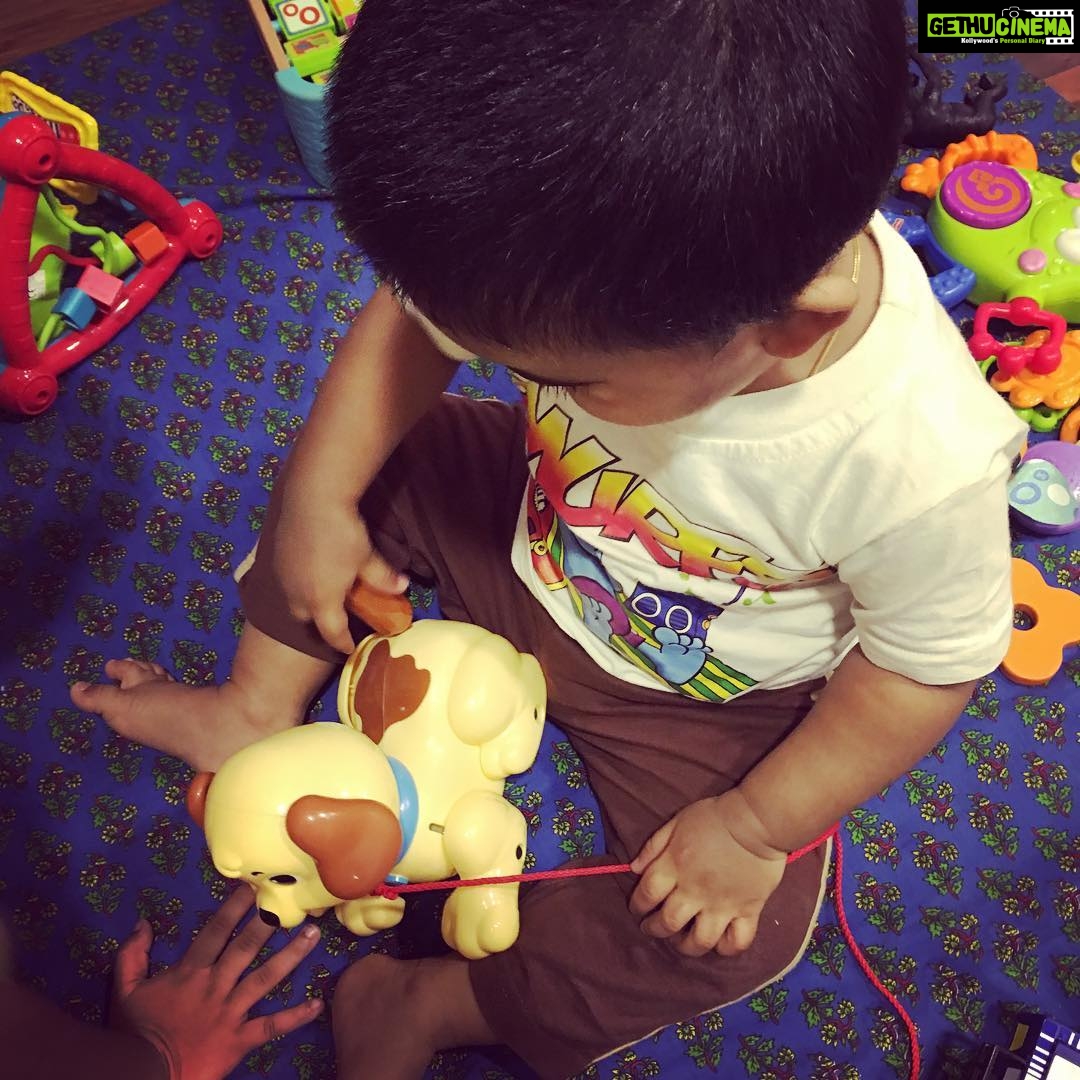 Soundarya Rajinikanth Instagram - #TooBusyToCare #MyLife #MyVed 😍😍😍❤️❤️❤️