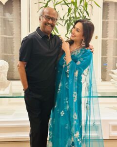 Soundarya Rajinikanth Instagram - 🖤🖤🖤