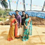 Soundarya Rajinikanth Instagram – ‪Our #Pongal with family in #Sulur 😊😇 #VedVishaganSoundarya #MyFamily 🤗❤️ ‬
