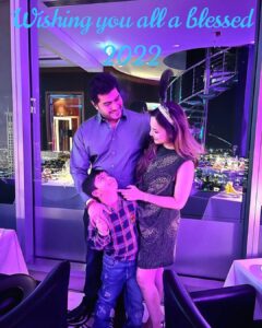 Soundarya Rajinikanth Instagram - Happy new year everyone !!! May all gods & gurus bless us all 💜💜💜